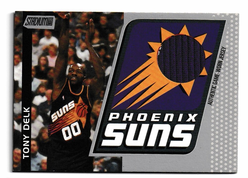 2000-01 Topps Stadium Club - Game-Worn Jersey Tony Delk #SC-PS10 (MEM)